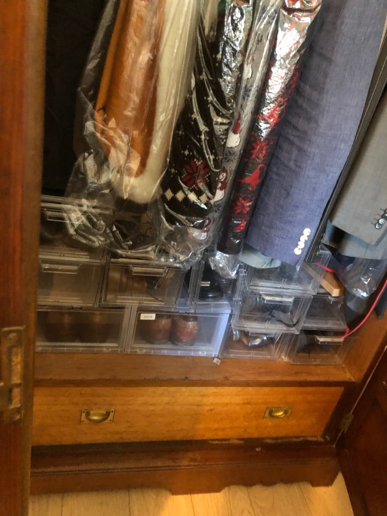 vintage Edwardian wardrobe 