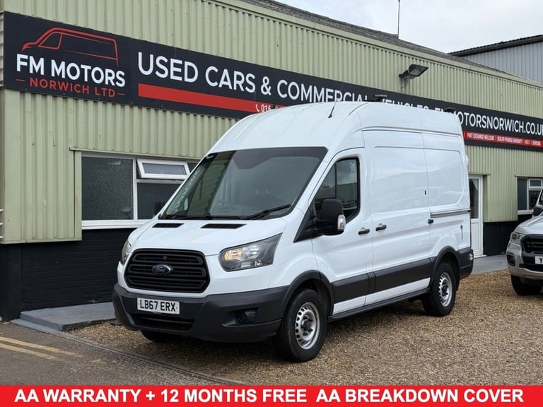 2018 67 FORD TRANSIT 2.0 350 ECOBLUE PANEL VAN 5DR DIESEL MANUAL FWD L2 H3 EURO 