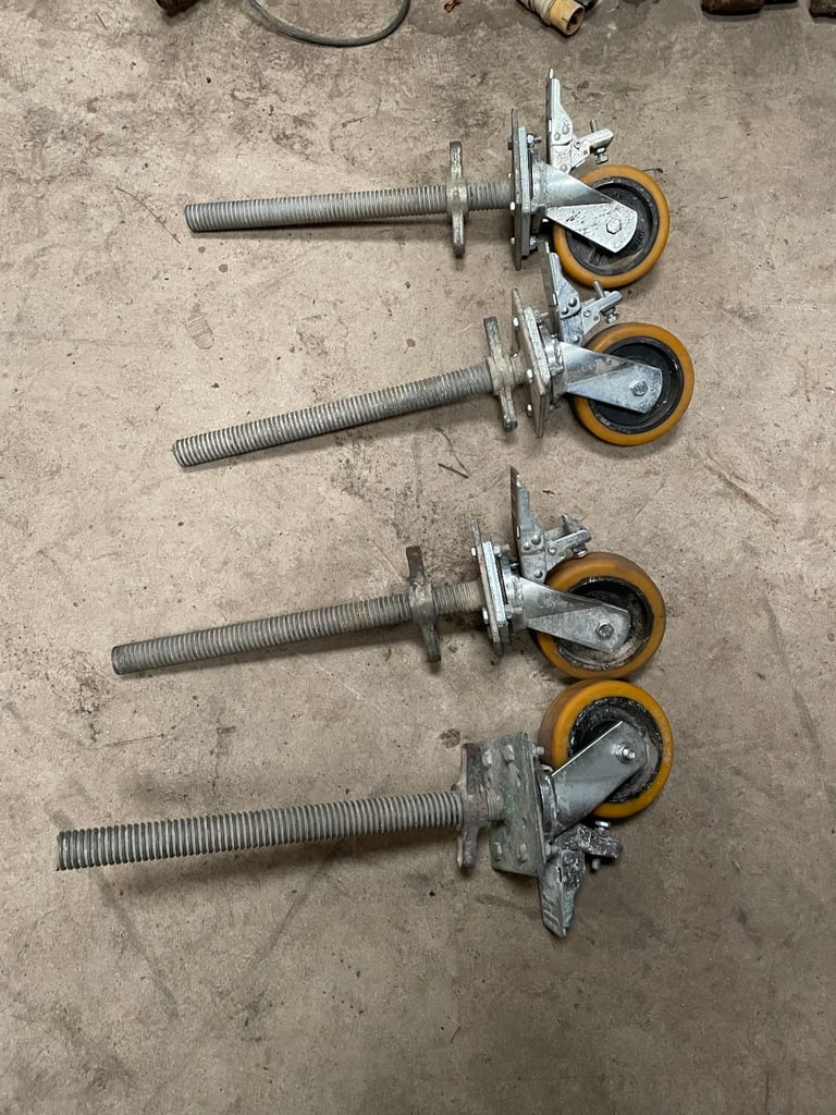 Adjustable Scaffold castor wheels 