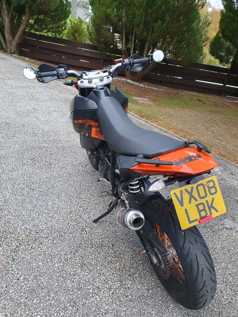 KTM, SUPERMOTO, 2008, 654 (cc)