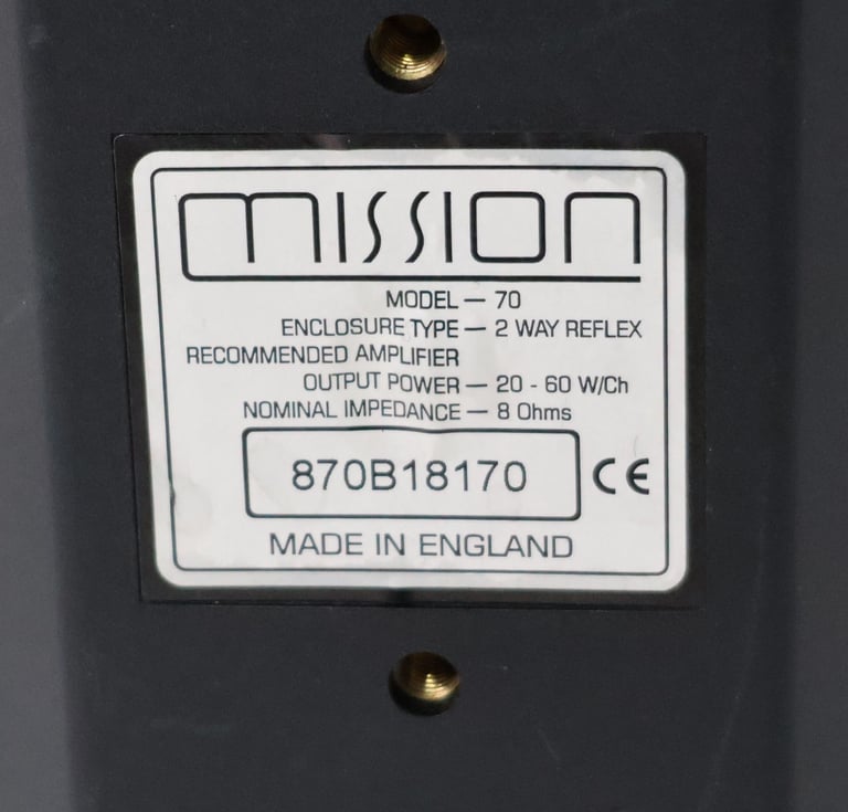 Mission speakers for Sale Gumtree
