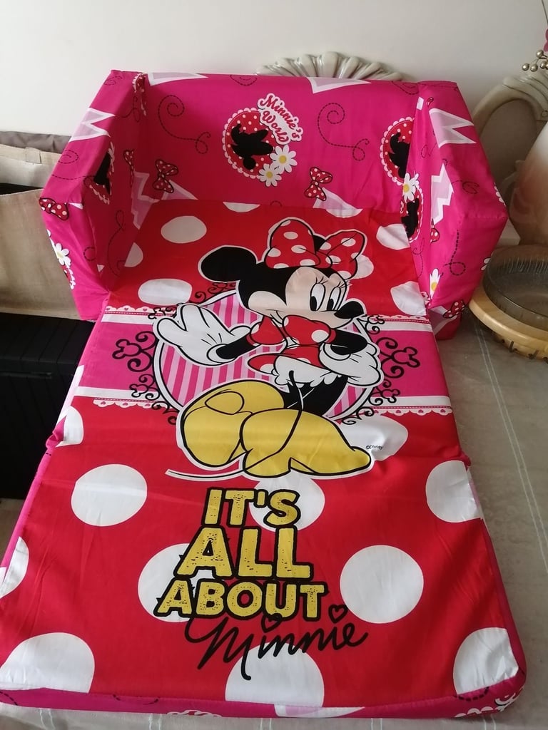 Disney Minnie Mouse Flip out child's sofa bed