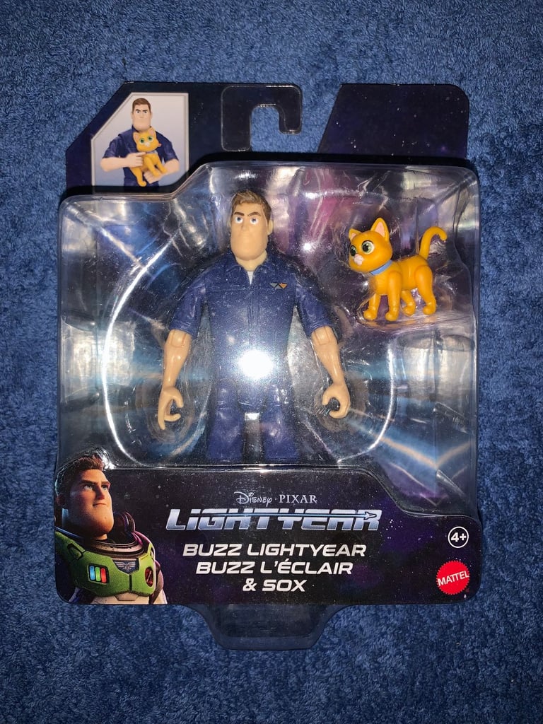 New Buzz Lightyear Buzz L'eclair & Sox Figures IP1