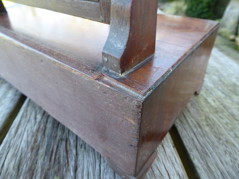 Antique Dressing Table Mirror with Drawer