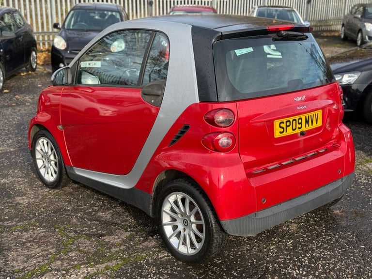 2009 smart fortwo 1.0 Passion Coupe 2dr Petrol Auto Euro 4 (84 bhp) Coupe Petrol Automatic