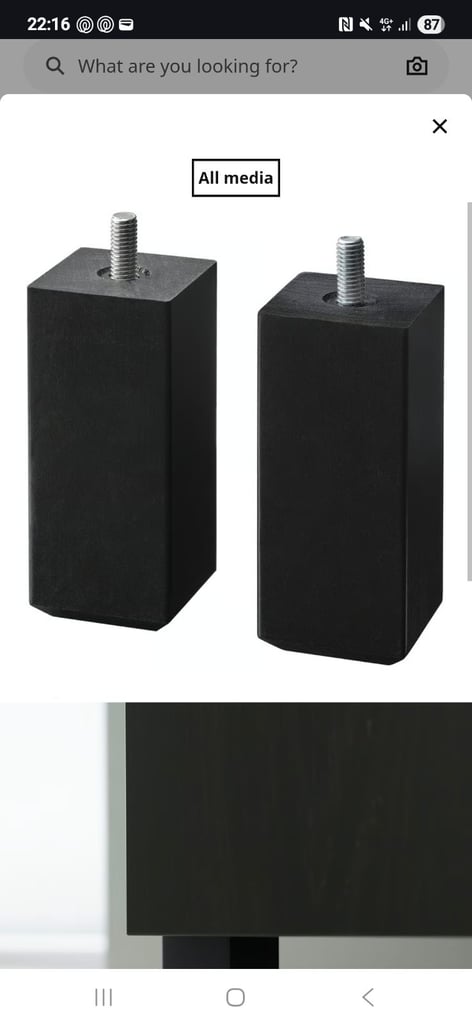 image for IKEA STUBBARP x4