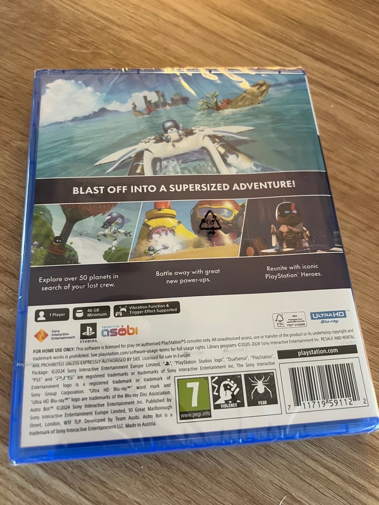 Brand new sealed Astrobot PS5