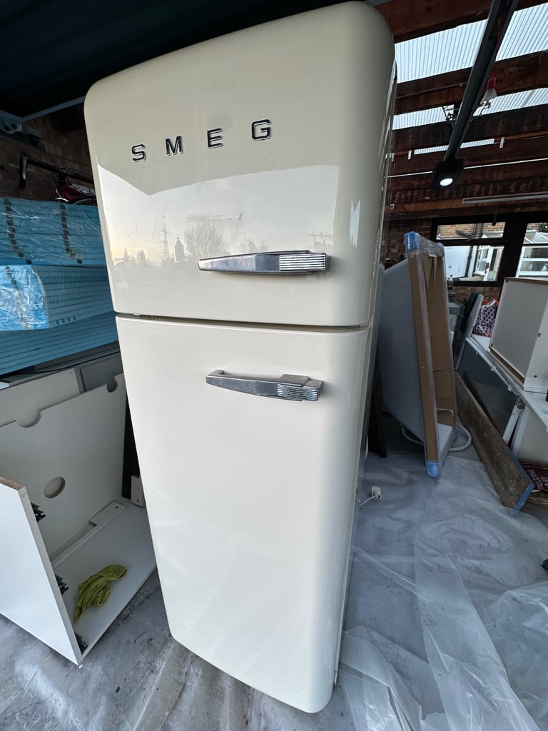 image for Smeg fridge freezer 