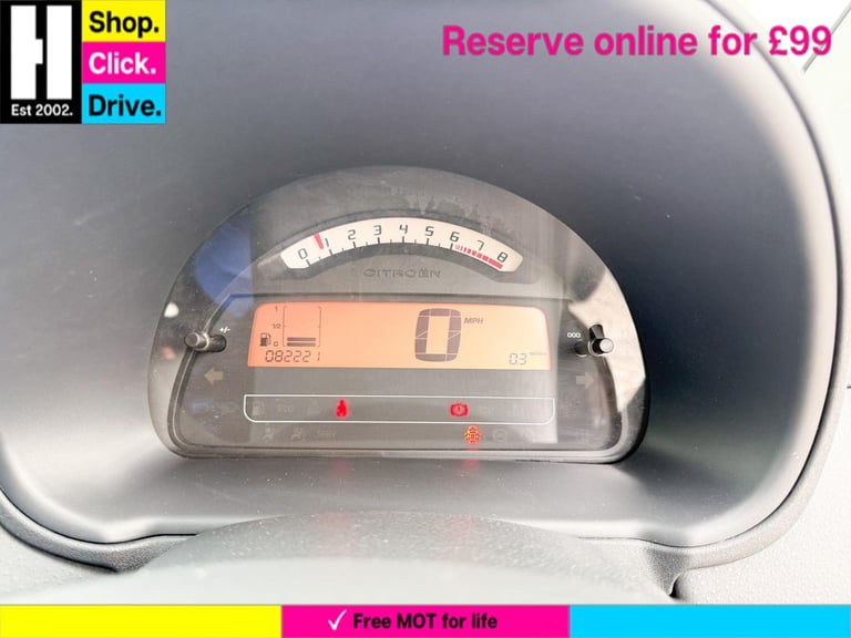 2006 Citroen C2 1.1i SX Hatchback 3dr Petrol Manual (138 g/km, 59 bhp) HATCHBACK Petrol Manual