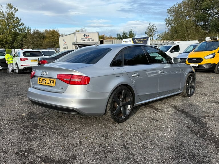2014 Audi A4 2.0 TDI 177 Quattro Black Edition 4dr S Tronic, No VAT SALOON Diesel Automatic