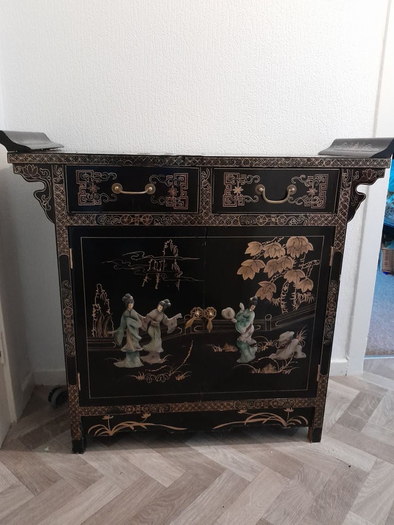 image for Chinese sideboard 38 inches wide, 33 tall and 14 deep