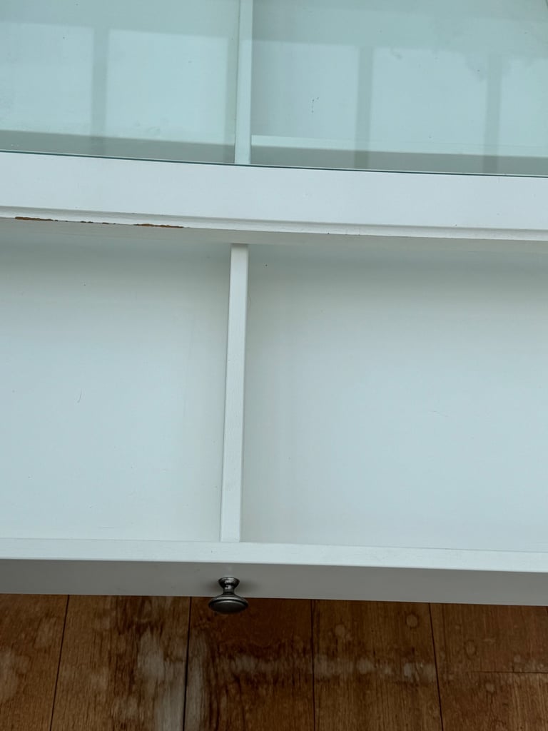 IKEA Liatorp coffee table white square with drawer