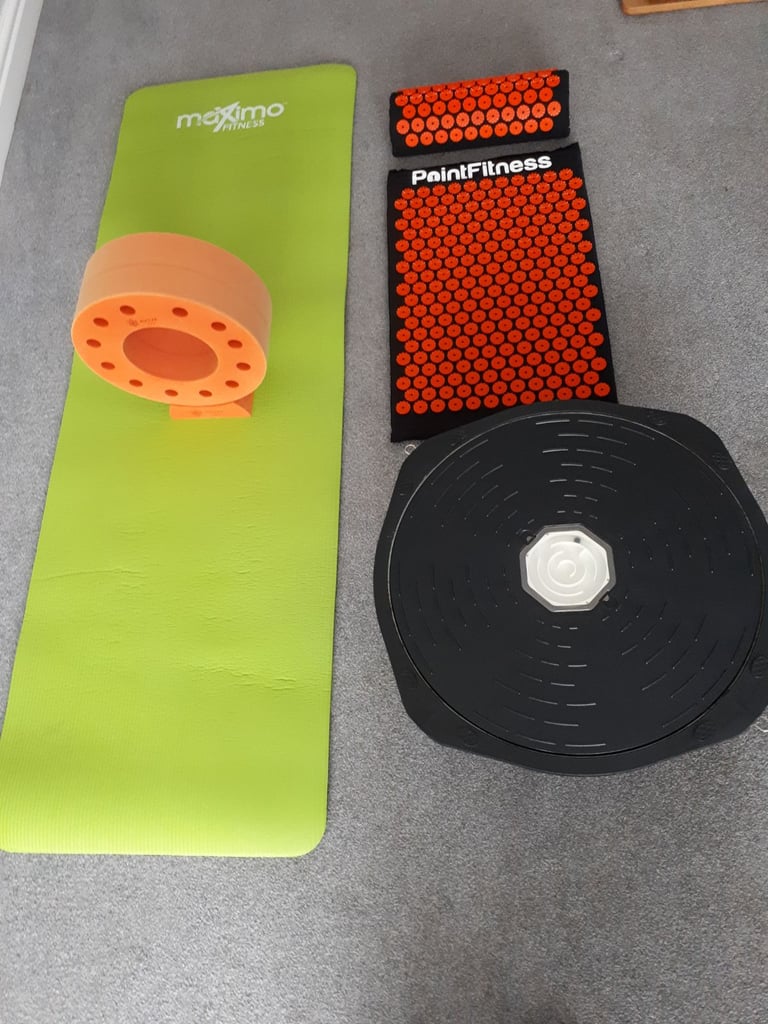 Yoga wheel mats balance ball