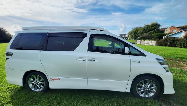 Toyota Velfire 2012 4 berth 4 belt Campers Co conversion 50k miles 