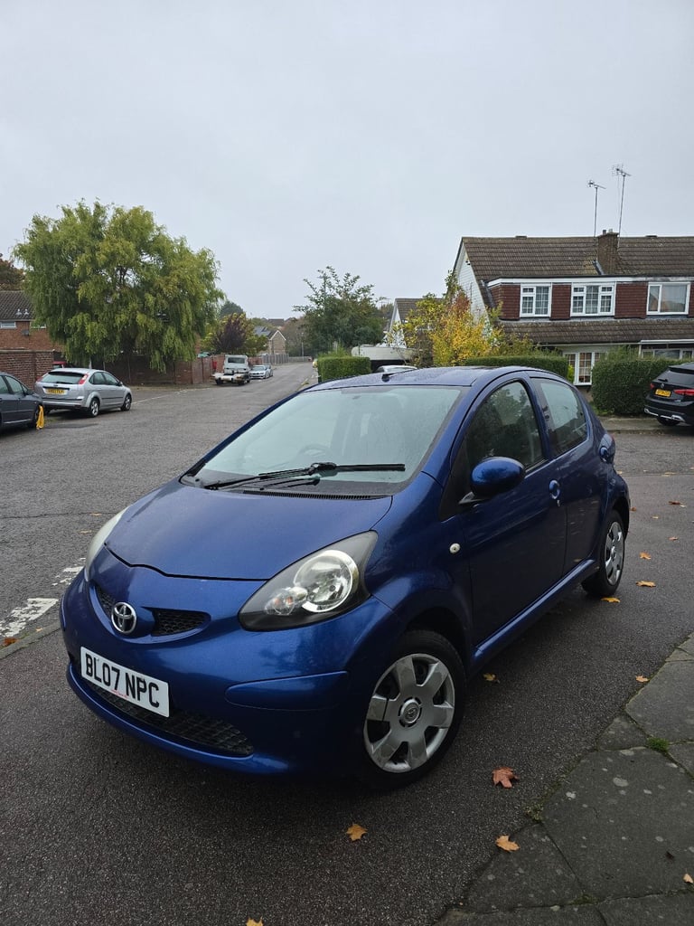 image for 2007 Toyota AYGO 1.0 VVT-i Blue 5dr HATCHBACK Petrol Manual 50K Mileage