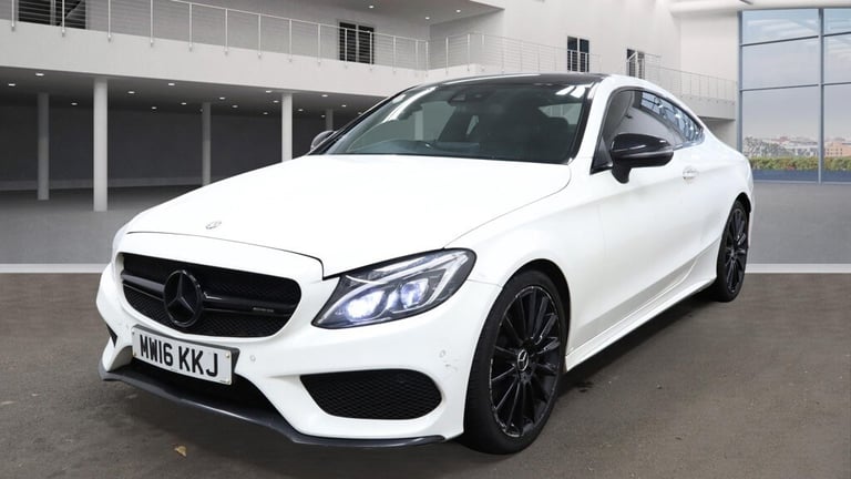 2016 Mercedes-Benz C Class C220d AMG Line Premium Plus 2dr Auto PAN ROOF TOP SPEC COUPE Diesel Au...