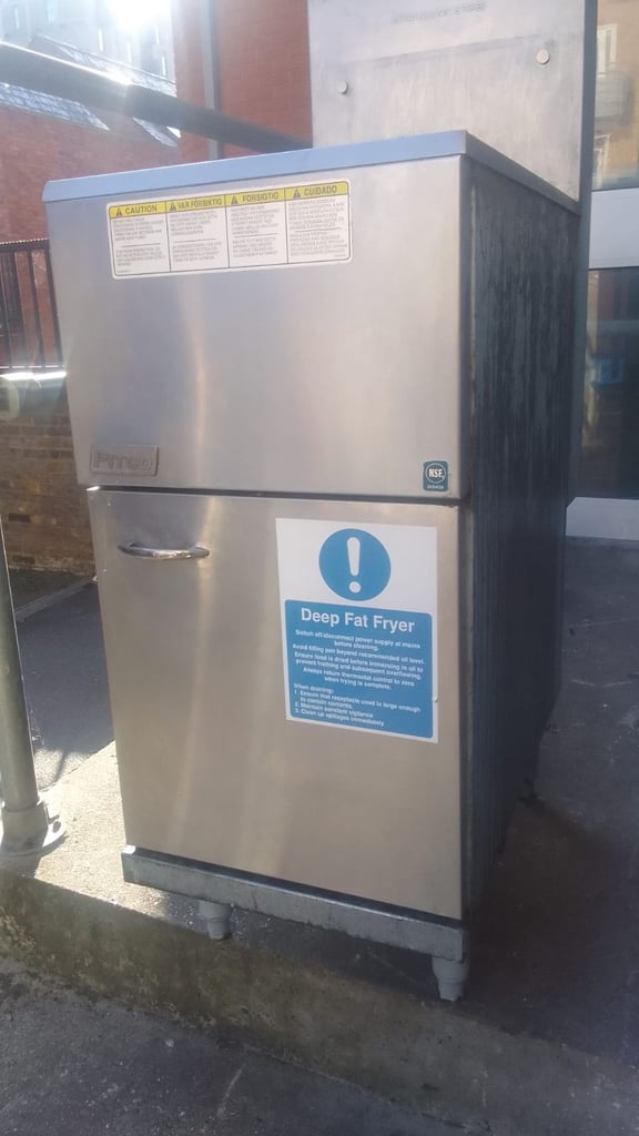 Catering equipment commercial gas Pitco fryers trailer restaurant kitchen items 