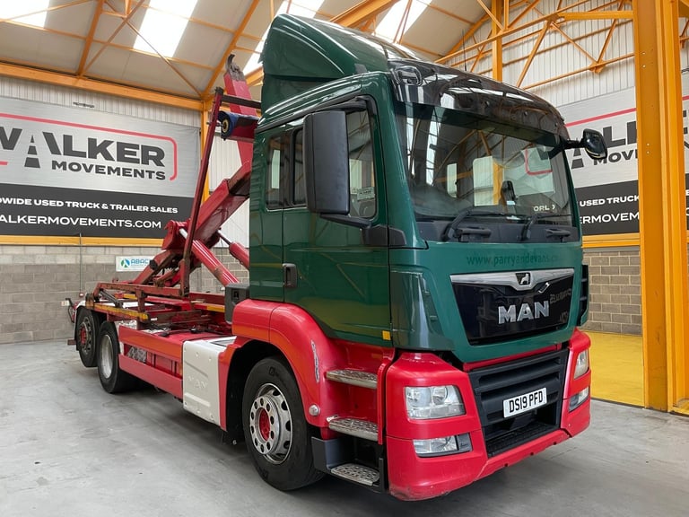 MAN TGS 400 *EURO 6* 6X2 DRAWBAR SPEC HOOKLOADER - 2016 - DS19 PFD
