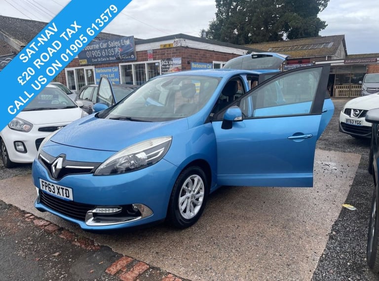 2013 63 RENAULT SCENIC 1.5 DCI ENERGY DYNAMIQUE TOMTOM MPV 5DR DIESEL MANUAL EUR
