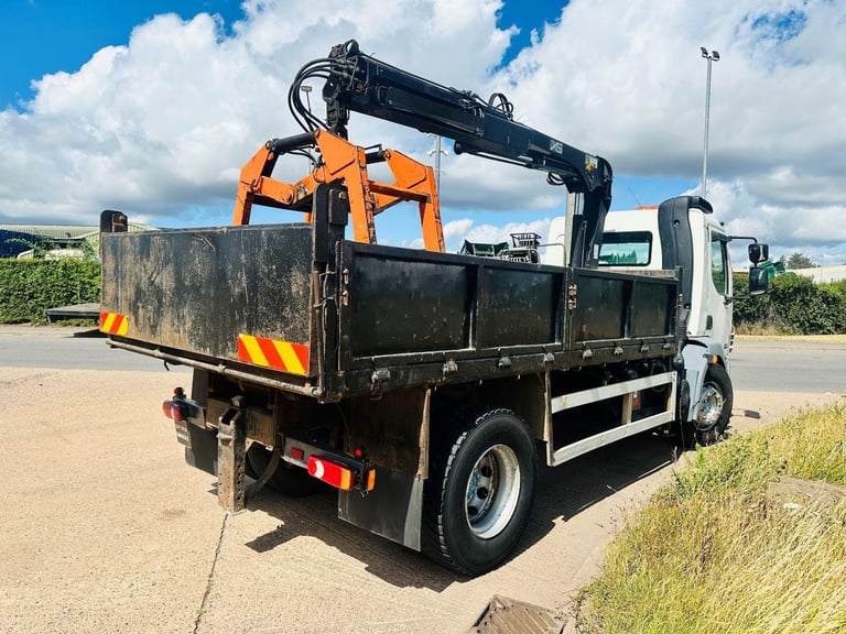 DAF LF 55 220 2008 (58) 18 TON TIPPER GRAB, HIAB 099 CRANE