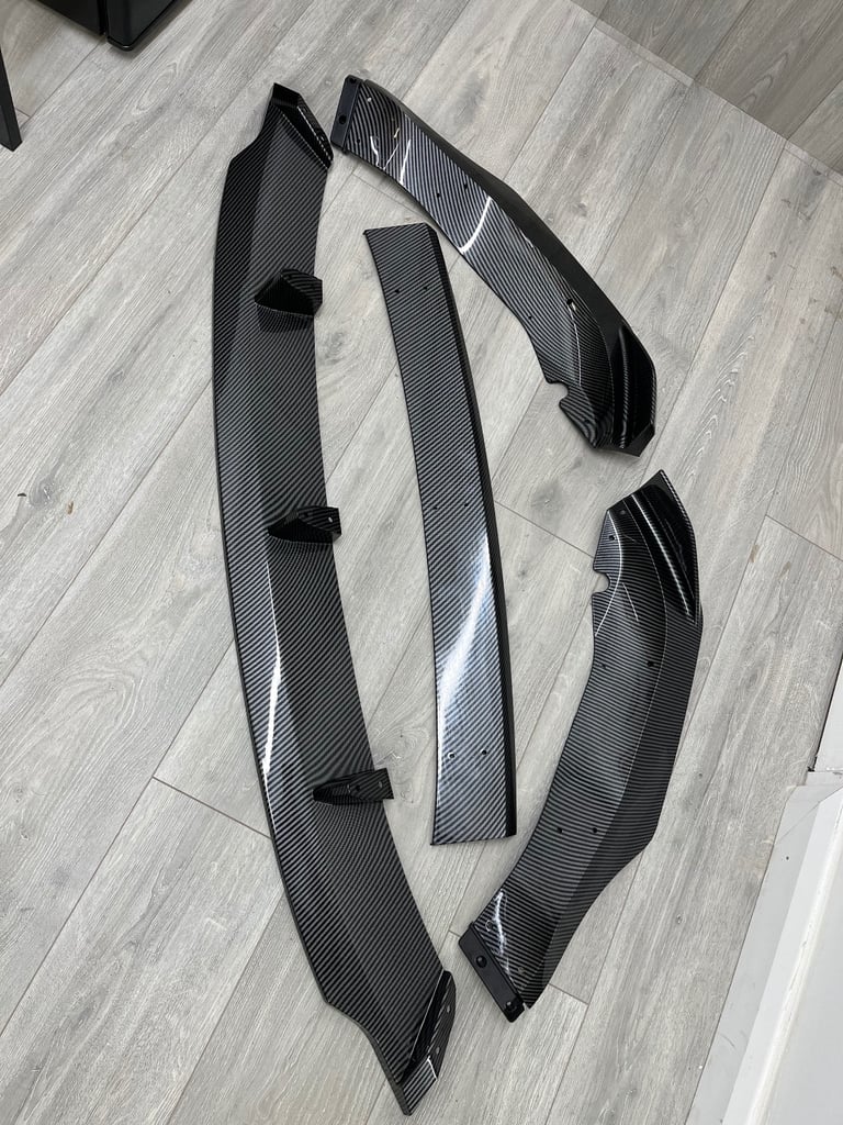 BMW X5 G05 Carbon Fibre Effect M Performance Styling Kit - front splitter, side skirts, defuser etc