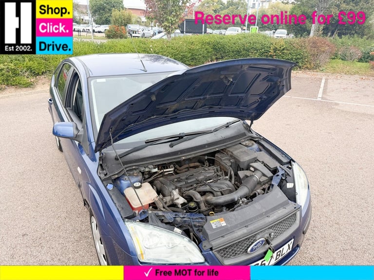 2007 Ford Focus 1.6 LX 5dr HATCHBACK PETROL Manual