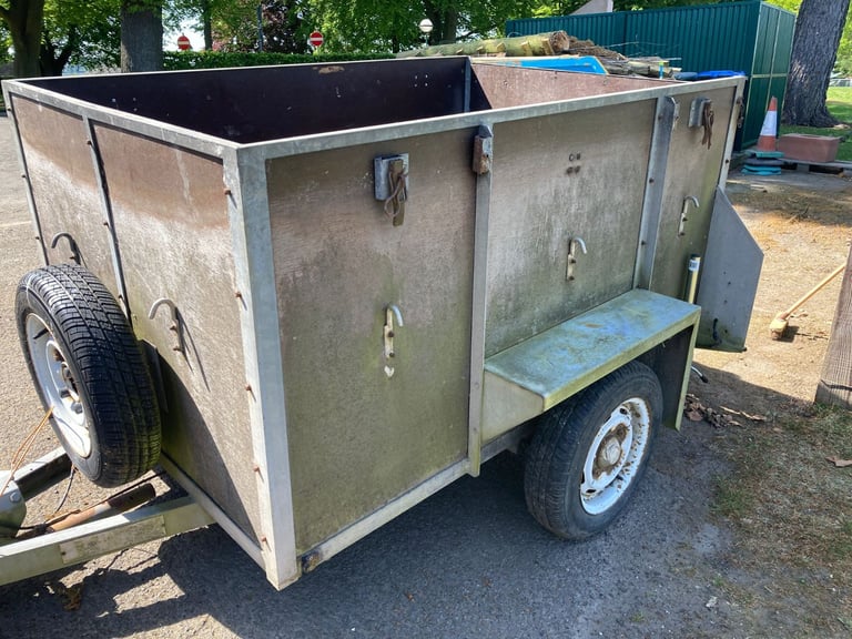 Box trailer - good used condition, plenty tread in tyres.