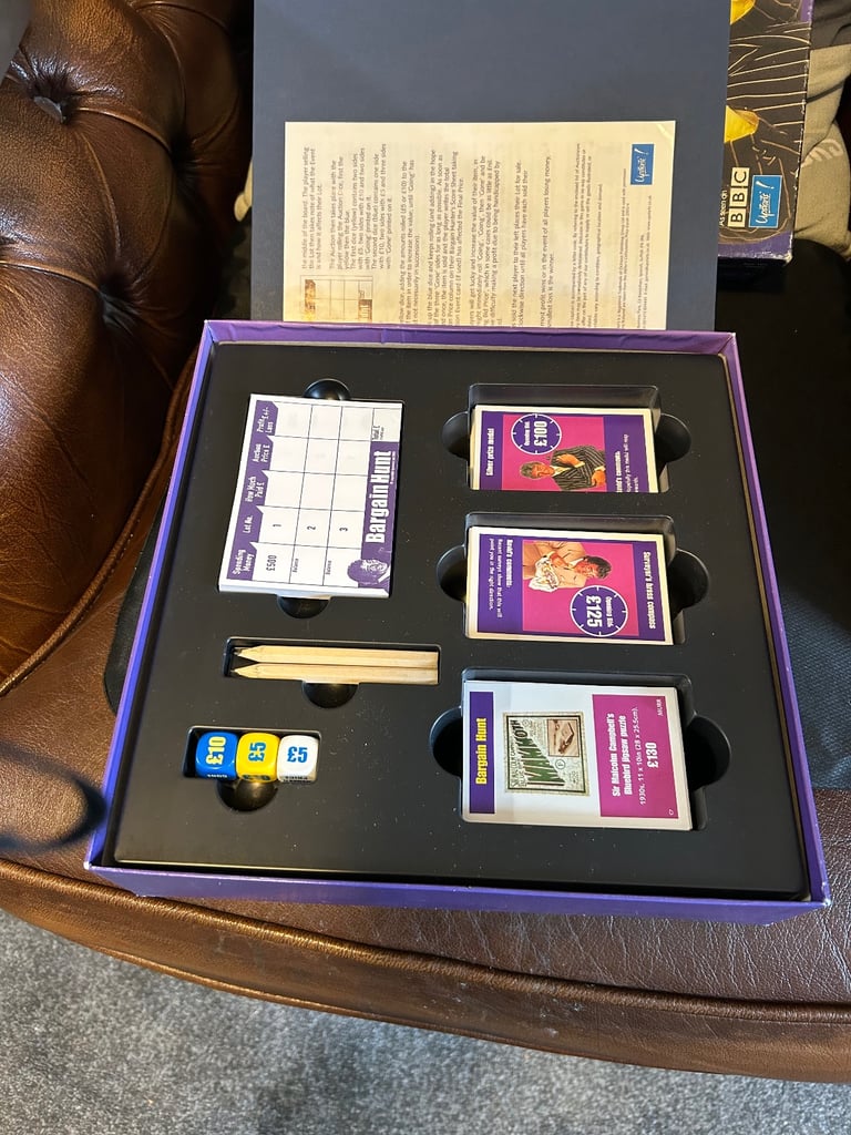 Bargain Hunt board game
