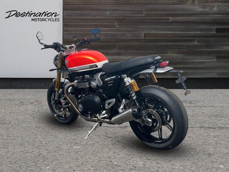 2025 Triumph Speed Twin 1200 RS STANDARD COLOUR black Manual