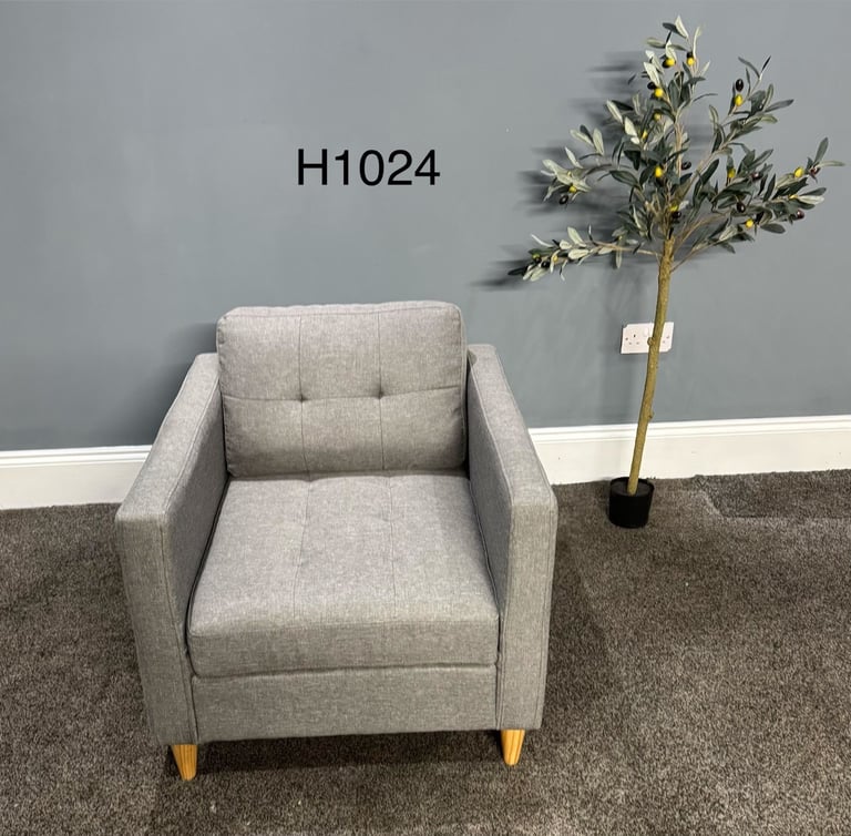 Wayfair Grey Chair  £75 Free Local Delivery 