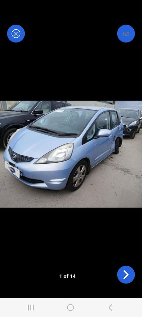 image for Honda jazz 2010 breaking 