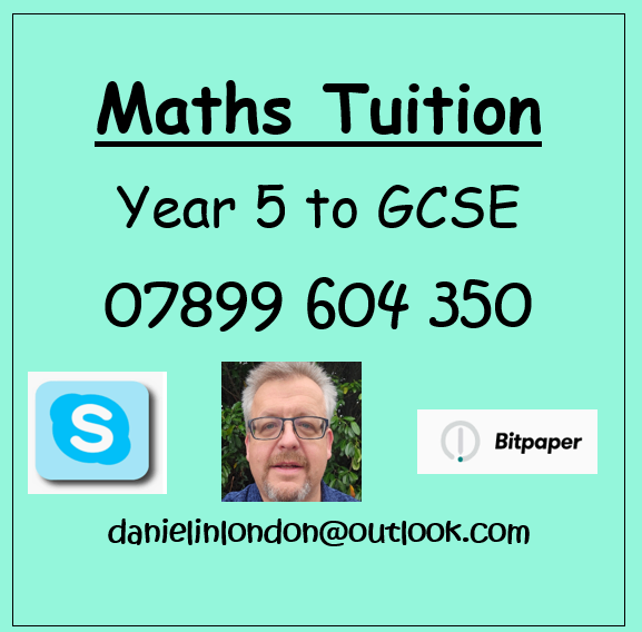 image for Ealing Maths Tutor- Mathematics Tuition - Year 4 to GCSE