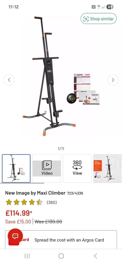 image for Fitness stepper machine 