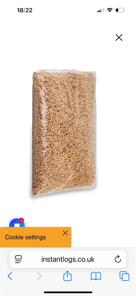 Wood burner  pellets.  