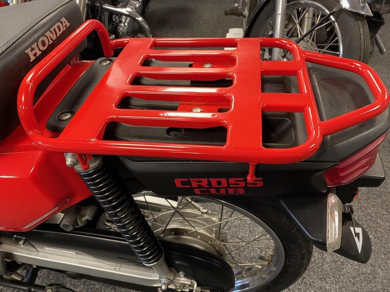 2013 JDM Honda CC110 Cross Cub in red and black