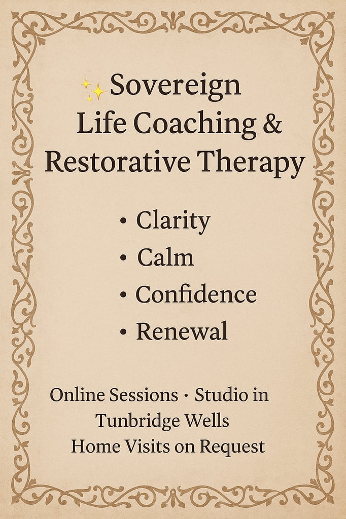 image for ✨ Sovereign Life Coaching & Restorative Therapy ✨