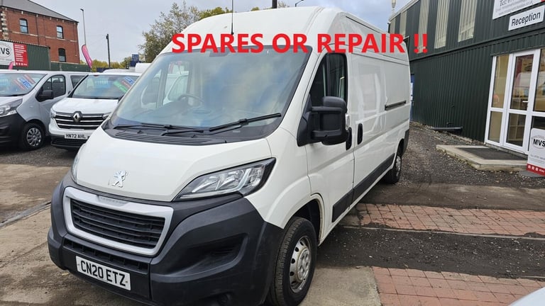 2020 Peugeot Boxer 2.2 BlueHDi H2 Professional Van 140ps PANEL VAN Diesel Manual