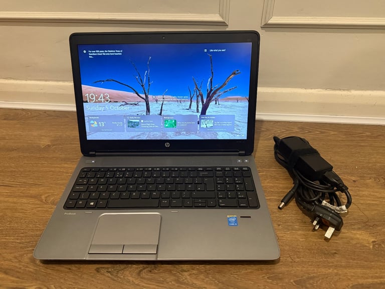 image for HP Probook 650 G1, 8GB RAM, 256GB SSD, with Power supply