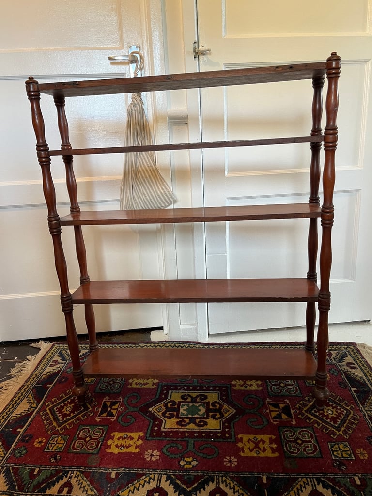 image for Victorian 5 Shelf Bookcase Shelving Unit Wall Hanging Shelves