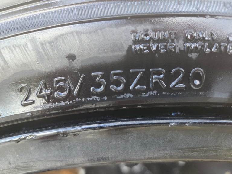Spare wheel vauxhall insignia astra etc brand new tyre 245 35 20 