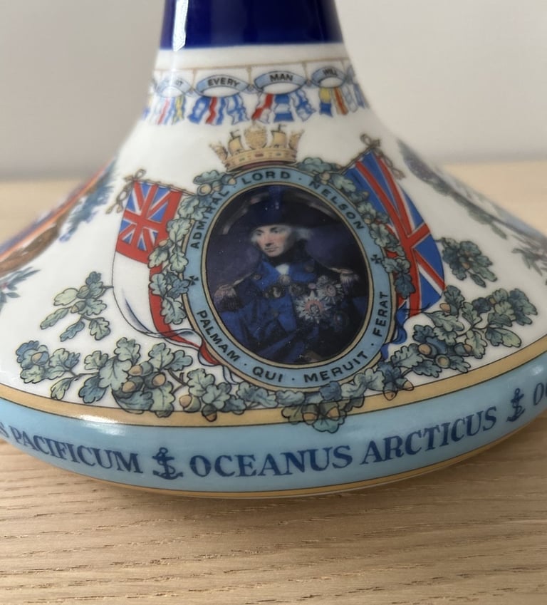 Royal Navy Pussers Rum 54.5 % ABV in 1L Ceramic Decanter.  A Perfect Christmas Gift?