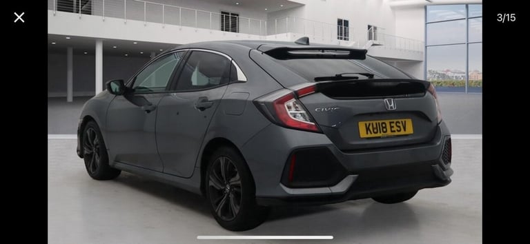 2018 Honda Civic 1.6 i-DTEC SR Hatchback 5dr Diesel Manual Euro 6 (s/s) (120 ps) Hatchback Diesel...