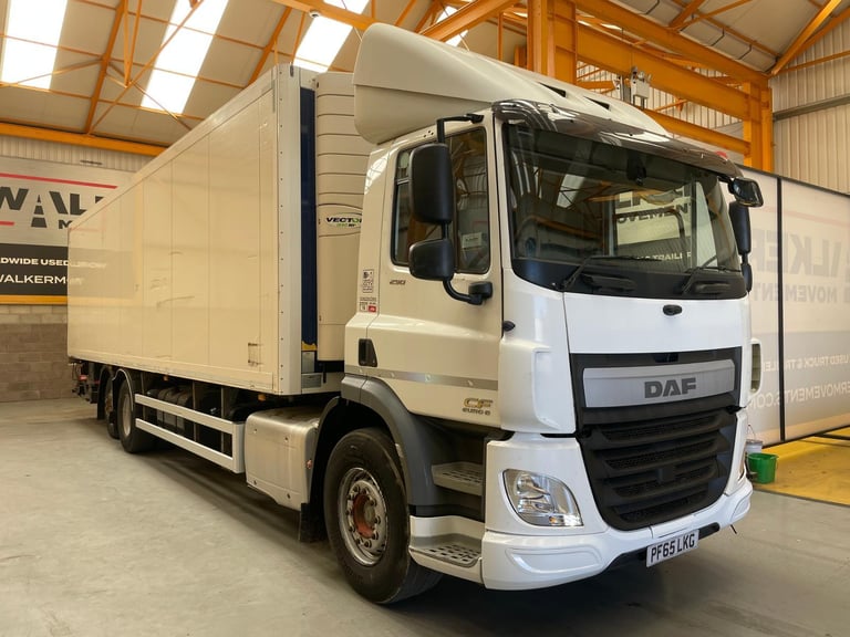 image for DAF CF290 *EURO 6*, 6X2 26 TONNE INSULATED FRIDGE/FREEZER – 2016 – PF65 LKG