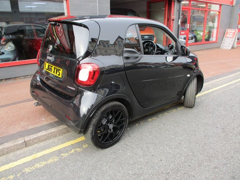 2016 smart fortwo 0.9 Turbo Black Edition 2dr Auto COUPE PETROL Automatic