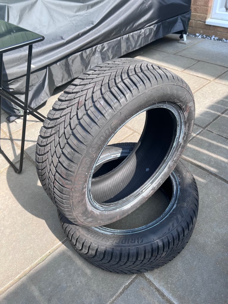 2 x Bridgestone Weather Control A005 Evo Tyres -  185/55R15