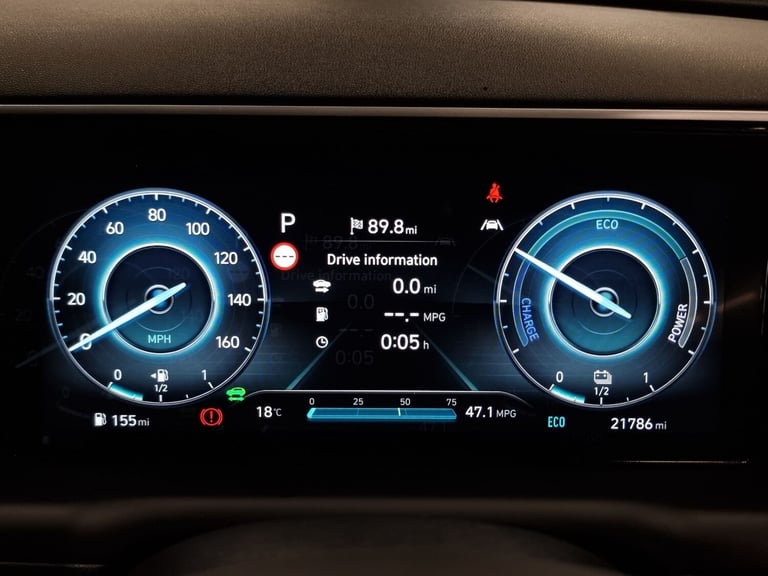 2022 Hyundai TUCSON 1.6 TGDi Hybrid 230 Premium 5dr 2WD Auto ESTATE PETROL/ELECTRIC Automatic