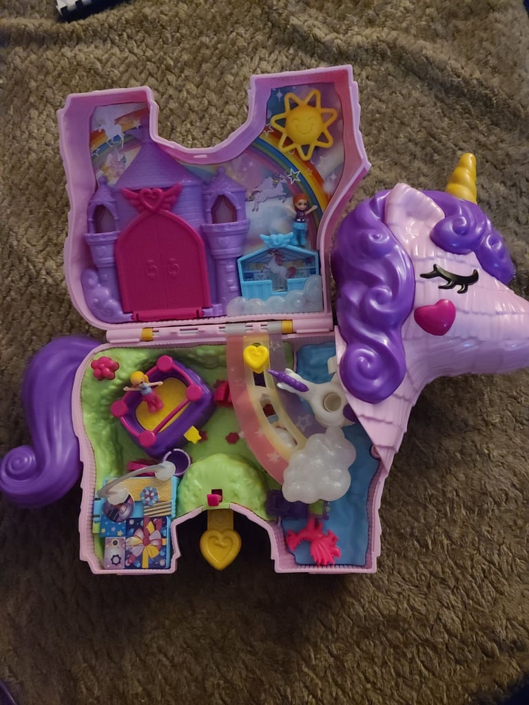 Large unicorn polly pocket