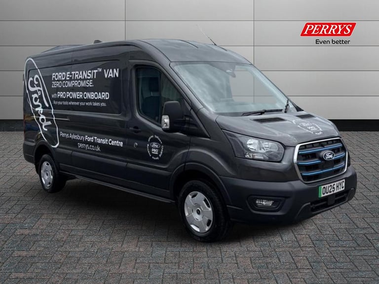 2025 Ford Transit E-Transit Trend 350 L2 67kwh 135 kw 183 RWD 1 Speed Automatic Van ELECTRIC Auto...