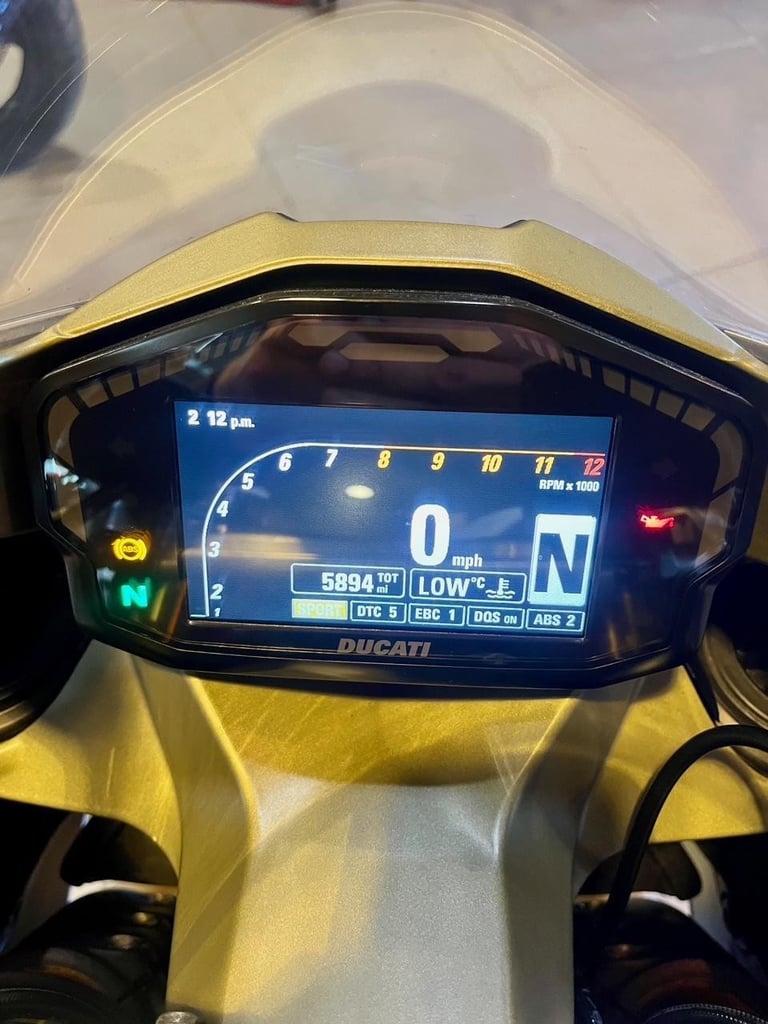 DUCATI PANIGALE 1199S TRICOLORE 2012 SPECIAL EDITION - 5K MILES - STUNNING