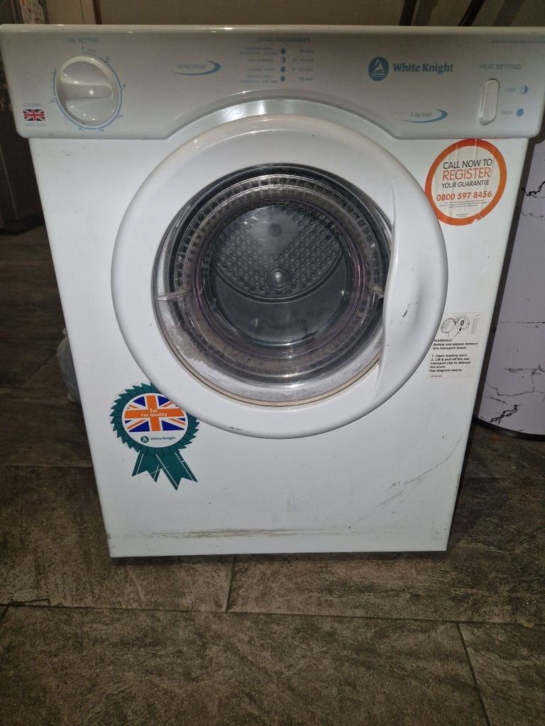 White knight tumble dryer